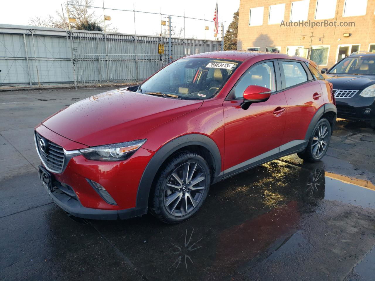 2018 Mazda Cx-3 Touring Red vin: JM1DKFC7XJ0312996