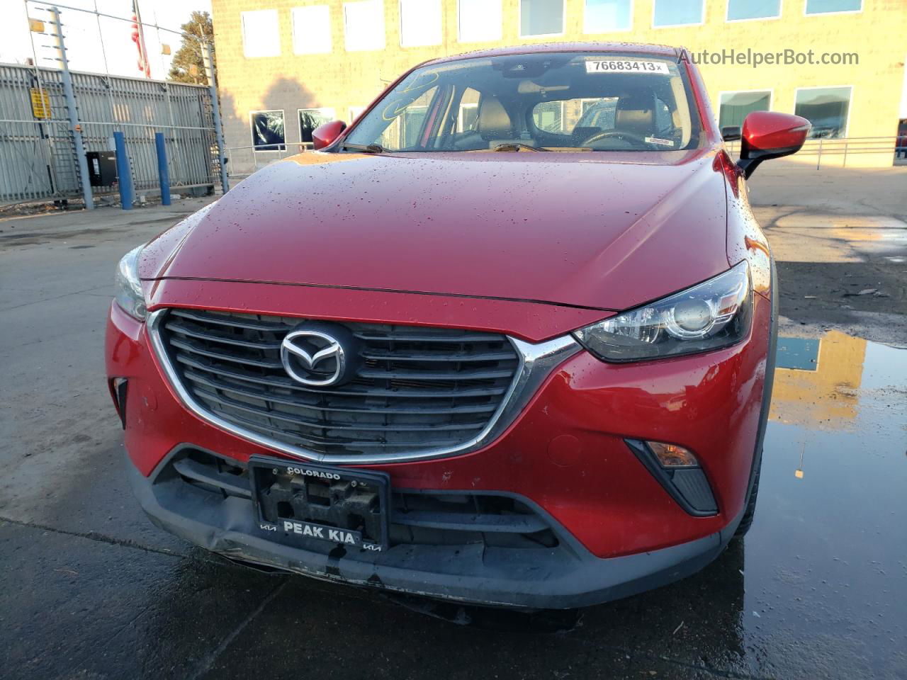 2018 Mazda Cx-3 Touring Red vin: JM1DKFC7XJ0312996