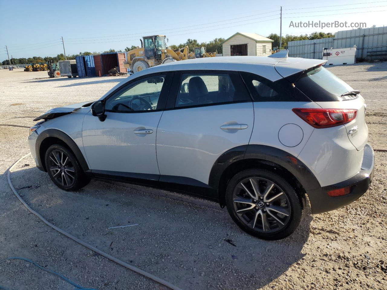 2018 Mazda Cx-3 Touring White vin: JM1DKFC7XJ0321455