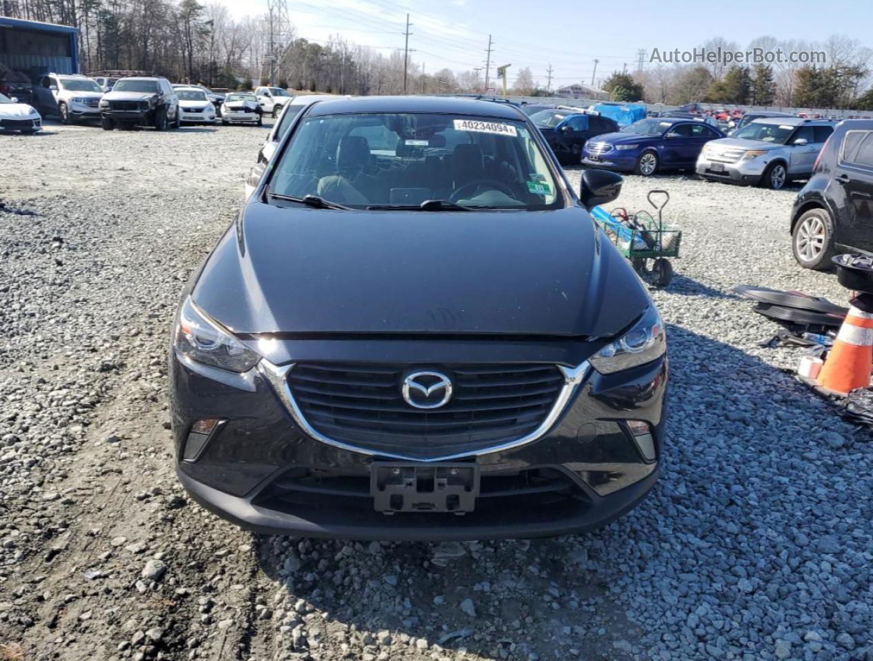 2018 Mazda Cx-3 Touring Black vin: JM1DKFC7XJ1305976