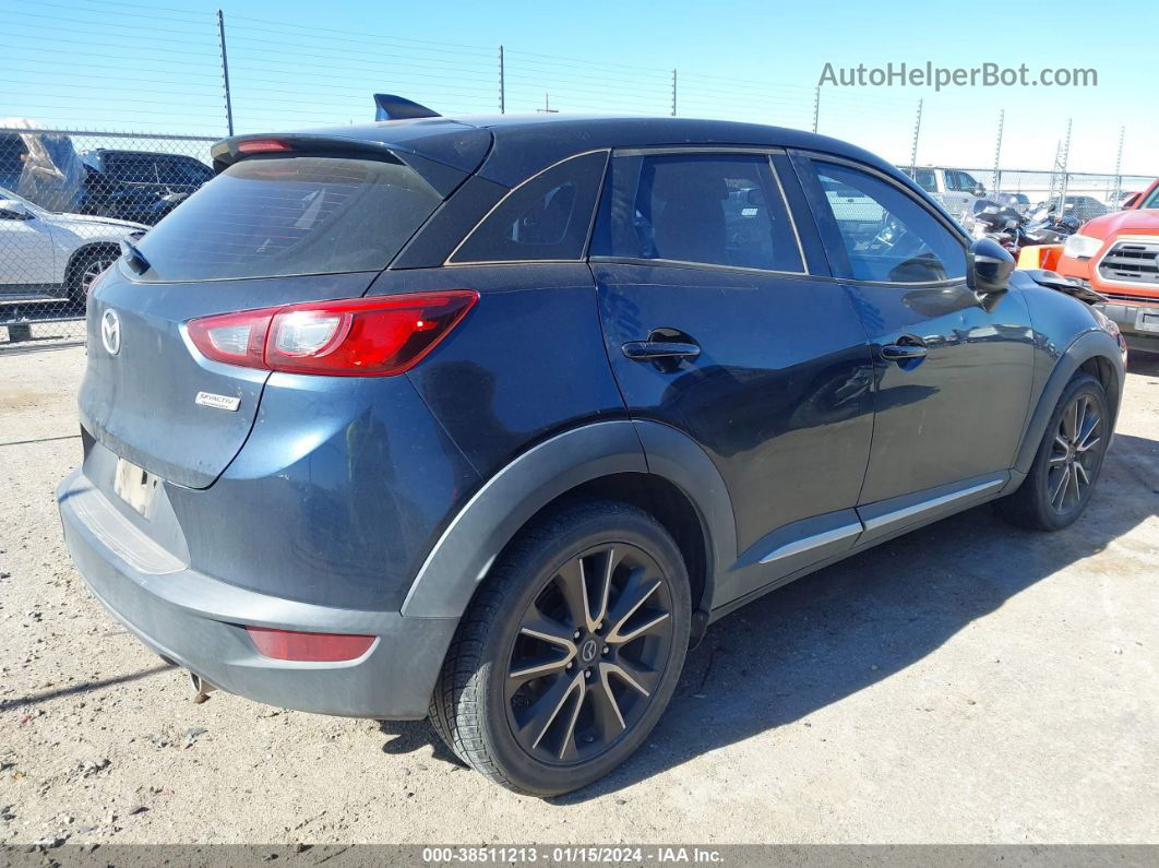 2016 Mazda Cx-3 Grand Touring Blue vin: JM1DKFD72G0137666