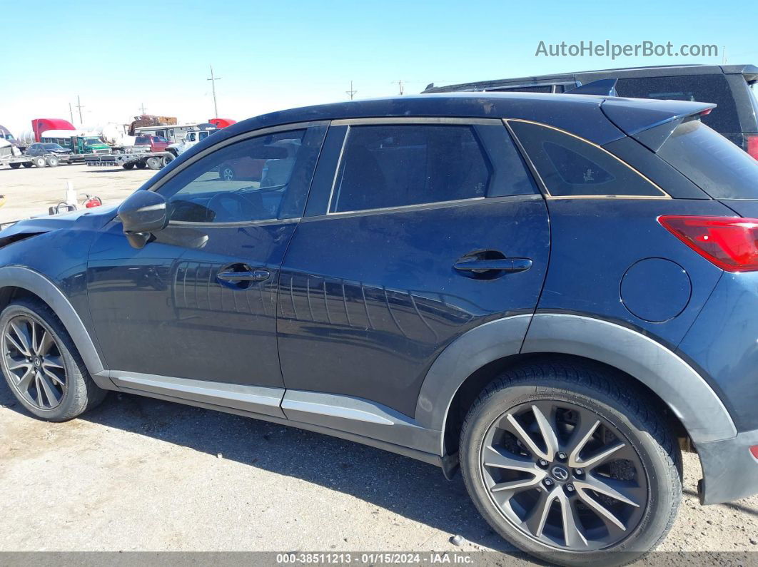 2016 Mazda Cx-3 Grand Touring Blue vin: JM1DKFD72G0137666