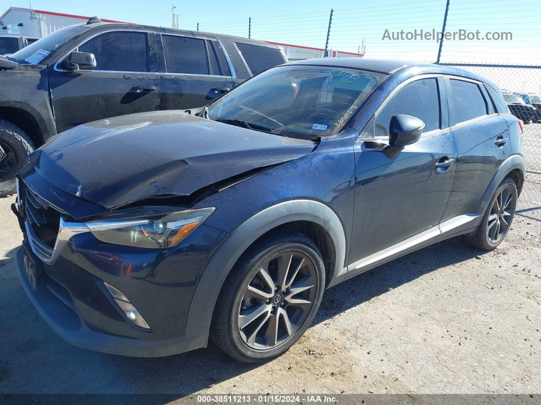 2016 Mazda Cx-3 Grand Touring Blue vin: JM1DKFD72G0137666