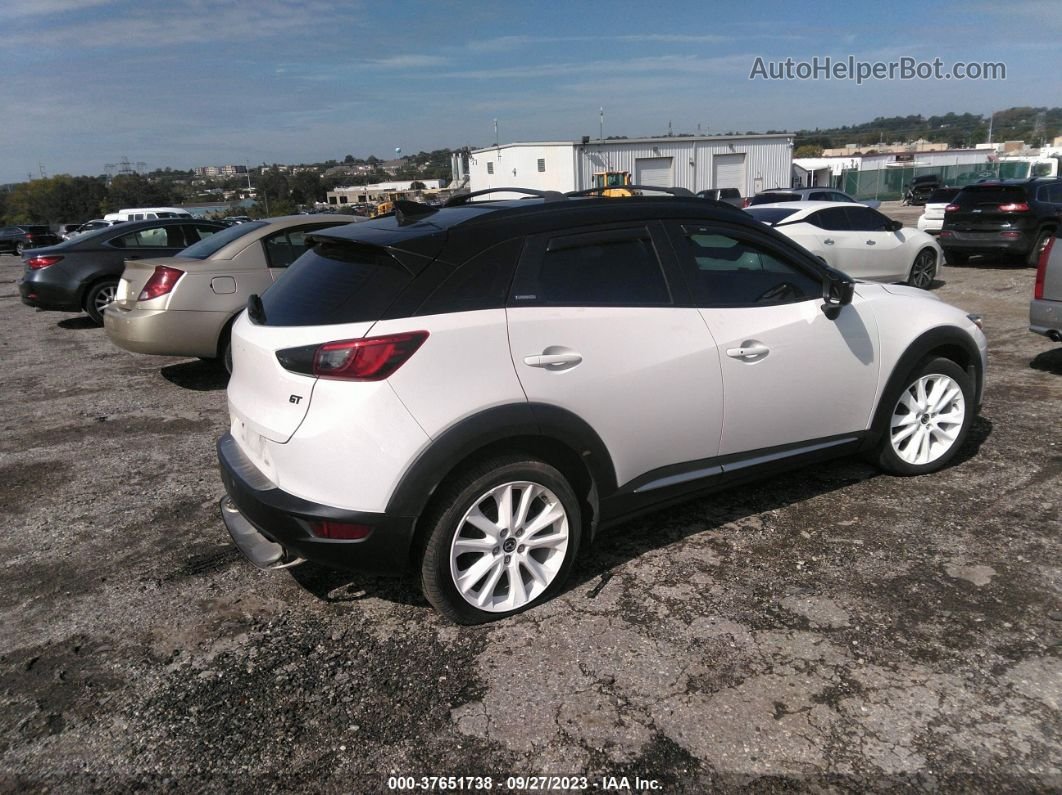 2017 Mazda Cx-3 Grand Touring White vin: JM1DKFD73H0160133