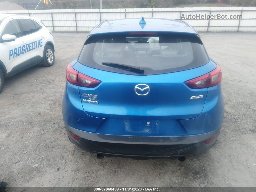 2016 Mazda Cx-3 Grand Touring Синий vin: JM1DKFD75G0130095
