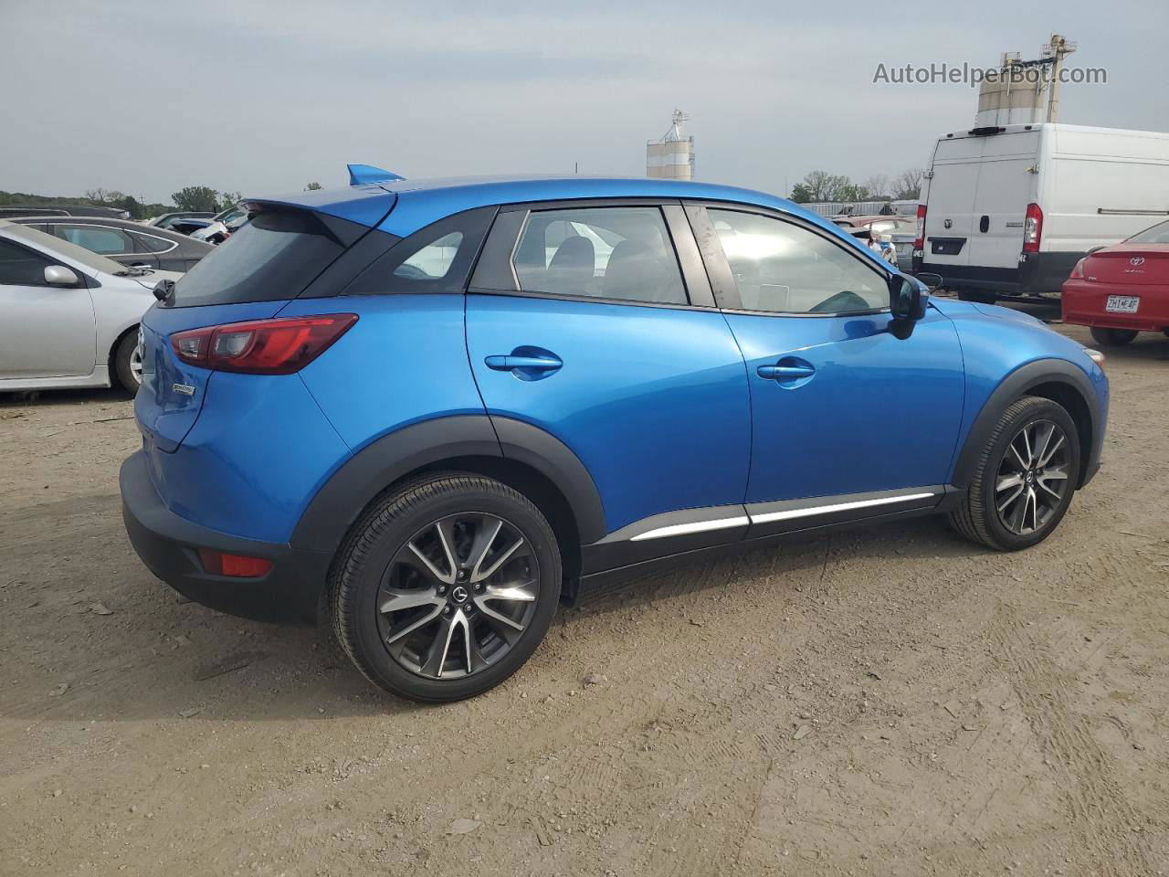 2016 Mazda Cx-3 Grand Touring Blue vin: JM1DKFD75G0136186