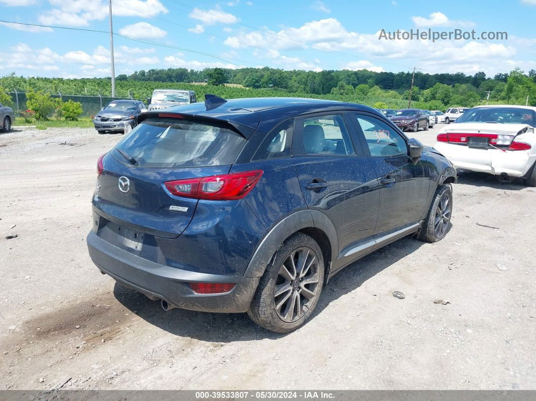 2018 Mazda Cx-3 Grand Touring Dark Blue vin: JM1DKFD75J0306540