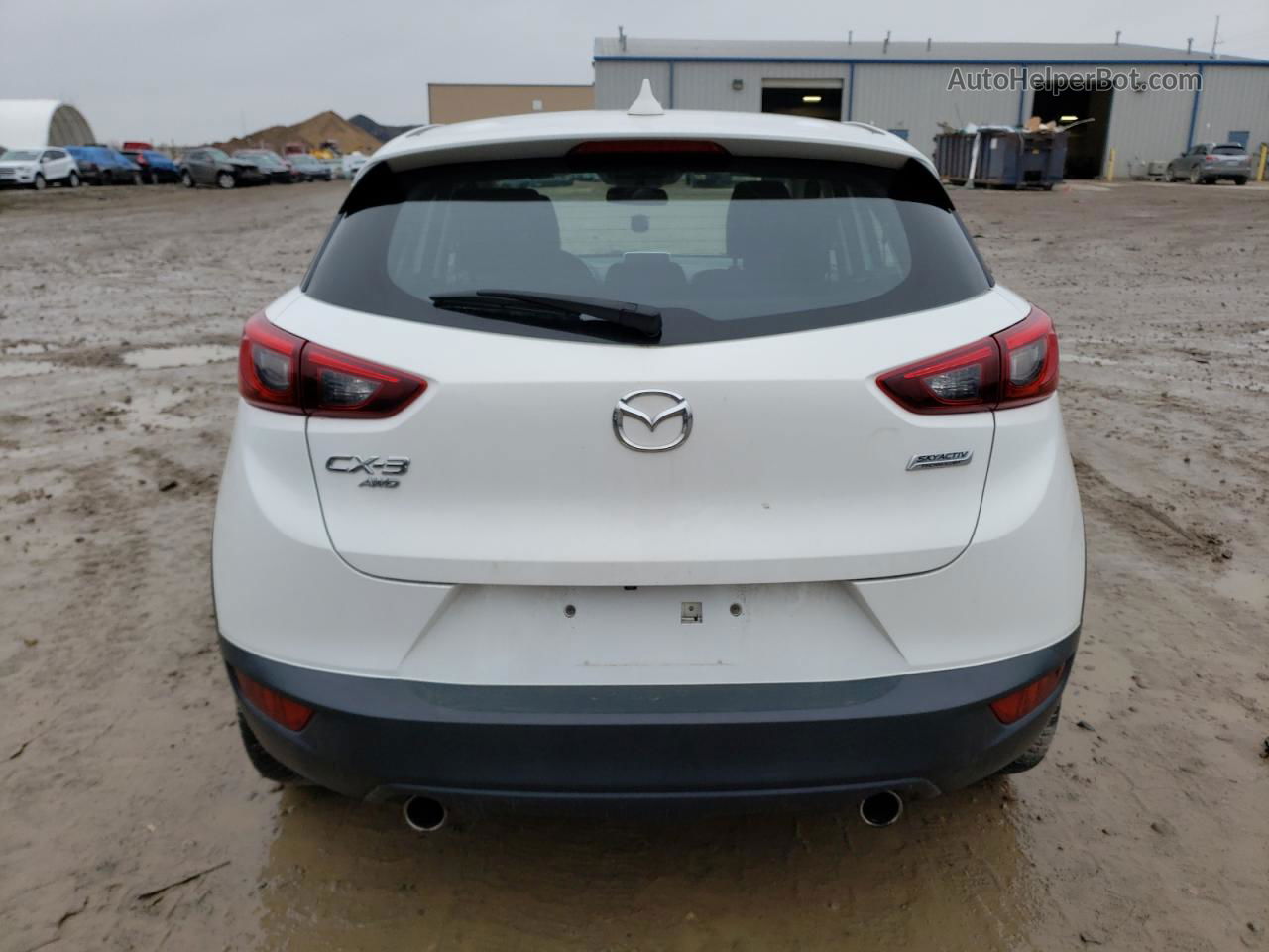 2016 Mazda Cx-3 Grand Touring White vin: JM1DKFD76G0127934