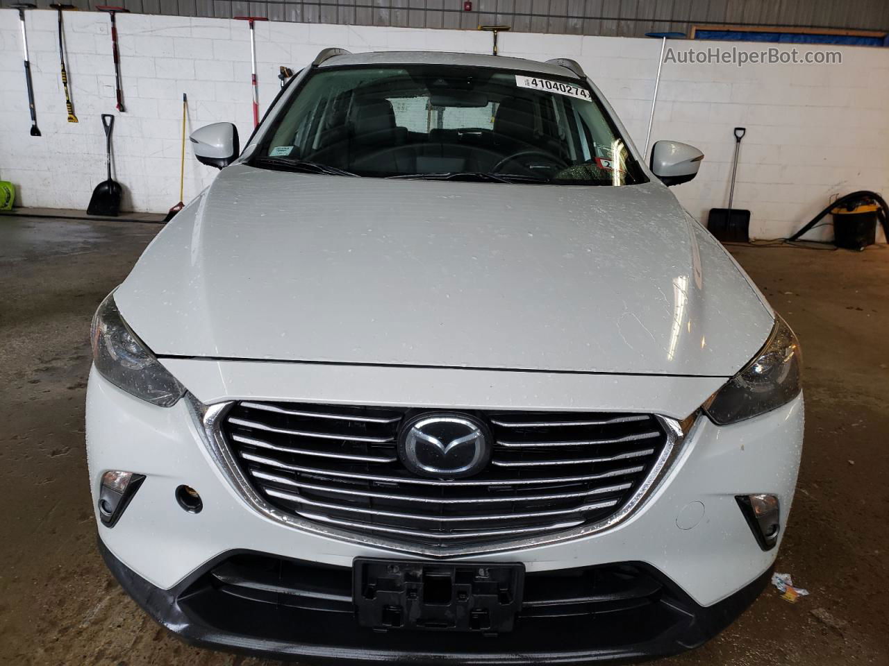 2018 Mazda Cx-3 Grand Touring White vin: JM1DKFD76J0305865