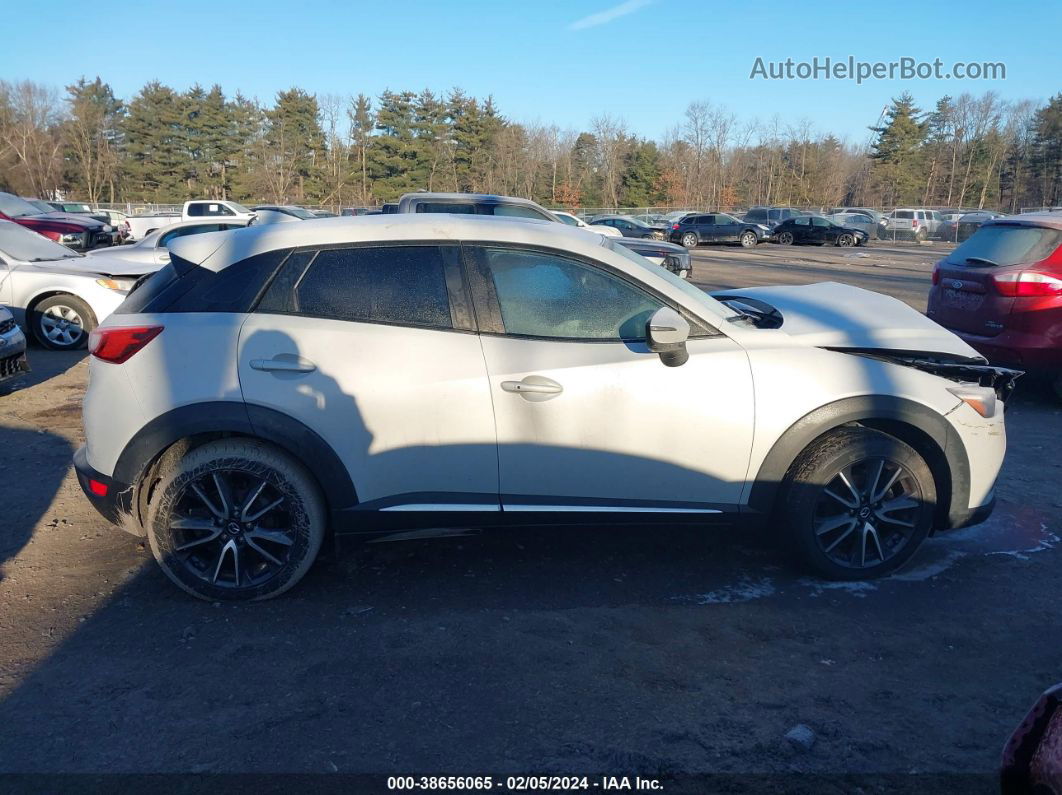 2018 Mazda Cx-3 Grand Touring White vin: JM1DKFD7XJ0313290