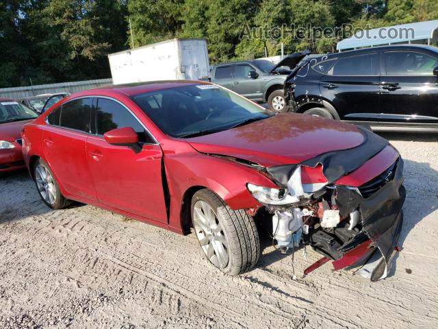 2015 Mazda 6 Touring Red vin: JM1GJ1T51F1212613