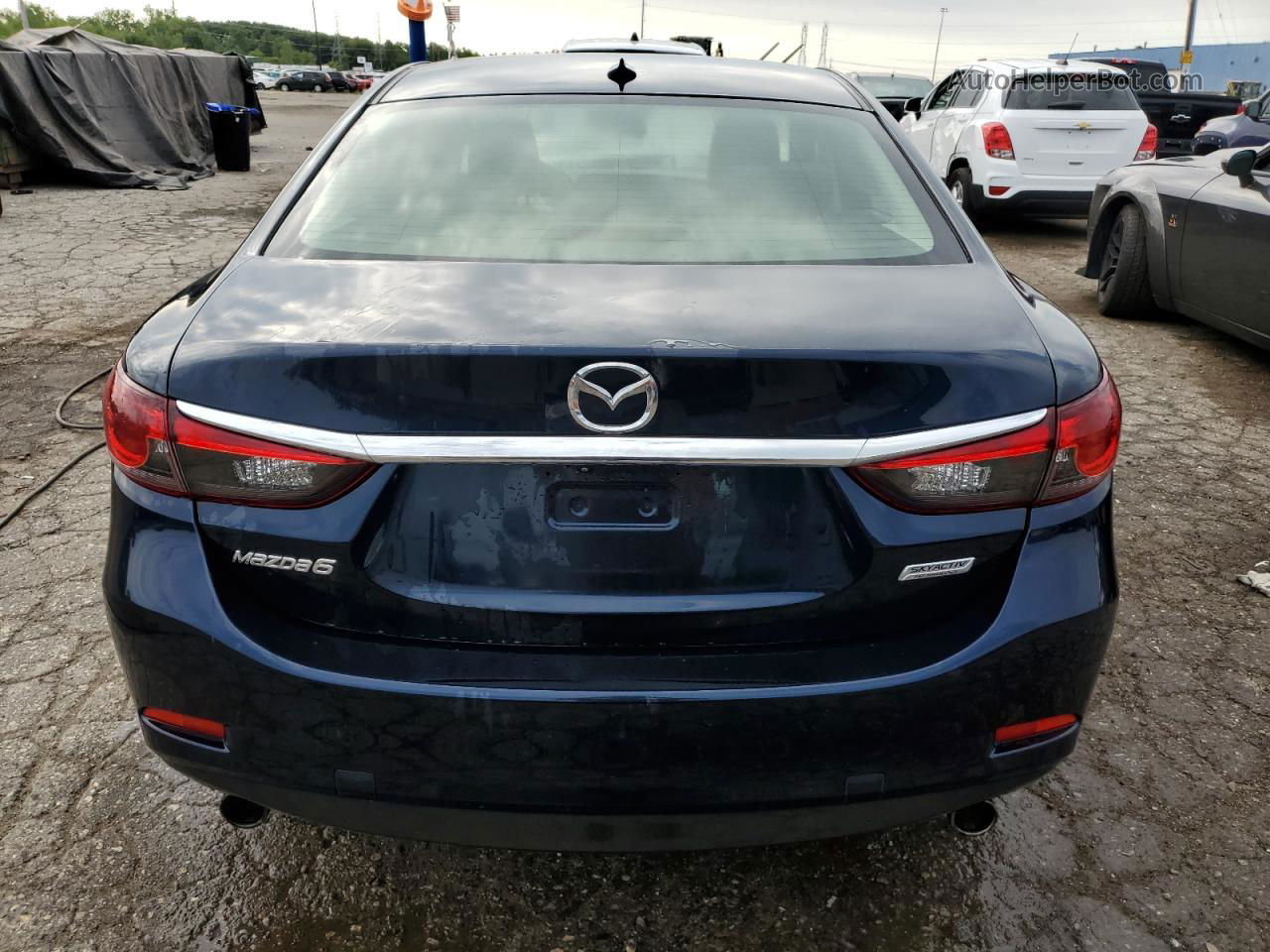 2015 Mazda 6 Touring Blue vin: JM1GJ1T51F1213373