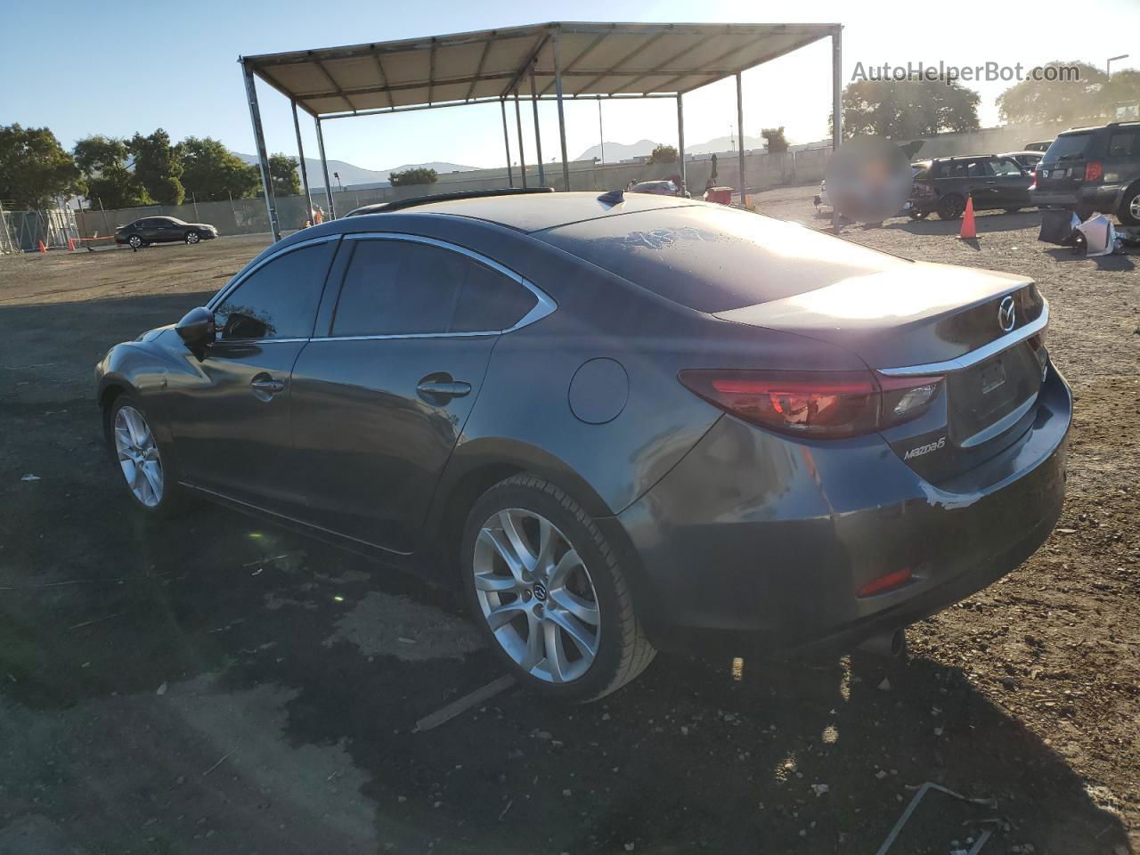 2016 Mazda 6 Touring Gray vin: JM1GJ1T51G1445487