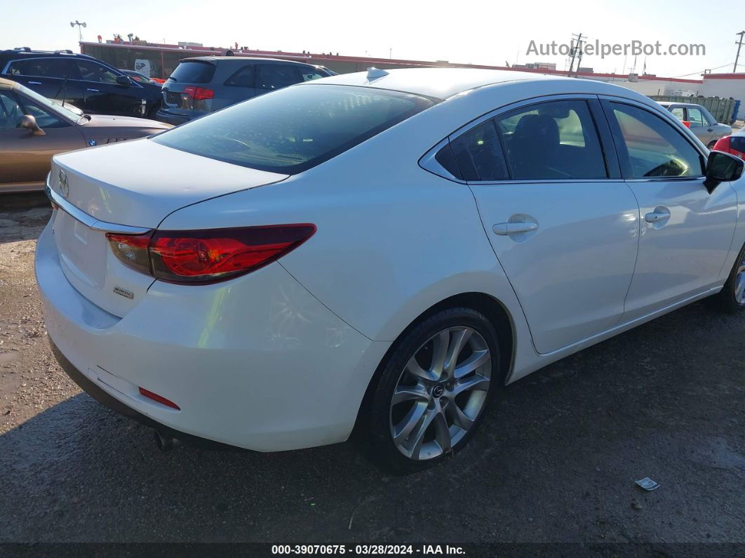 2015 Mazda Mazda6 I Touring White vin: JM1GJ1T52F1215505