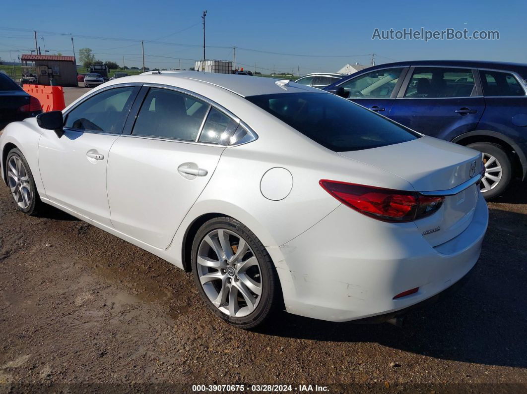 2015 Mazda Mazda6 I Touring White vin: JM1GJ1T52F1215505