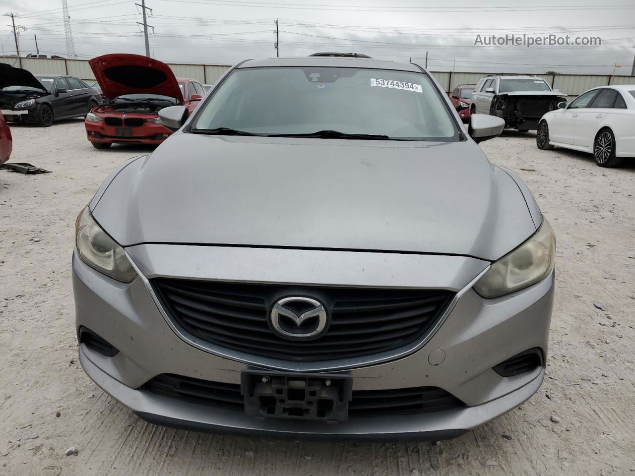 2015 Mazda 6 Touring Silver vin: JM1GJ1T53F1208384