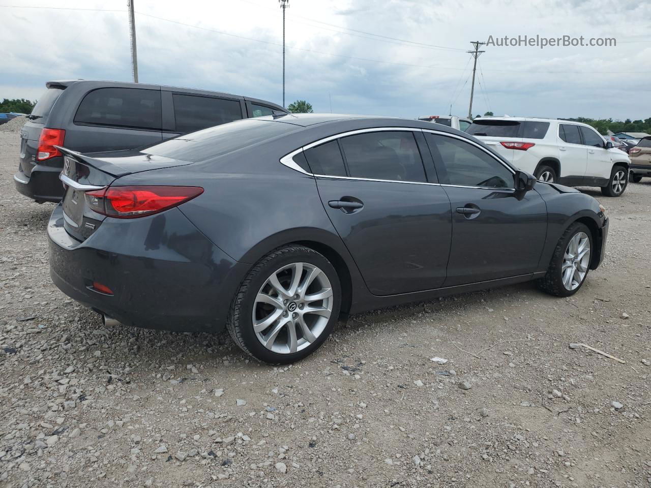 2015 Mazda 6 Touring Угольный vin: JM1GJ1T53F1213844