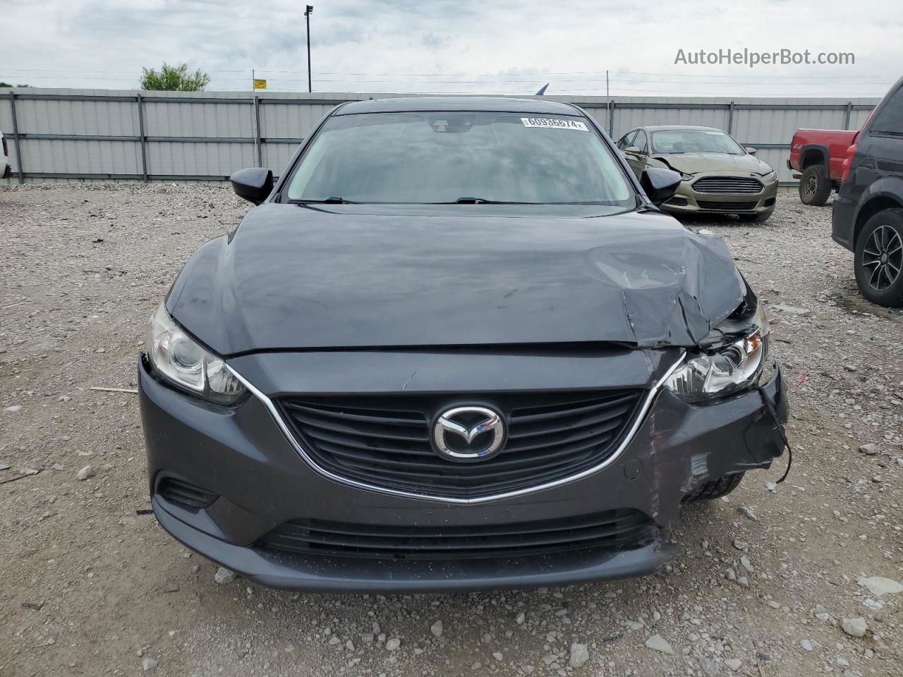 2015 Mazda 6 Touring Charcoal vin: JM1GJ1T53F1213844