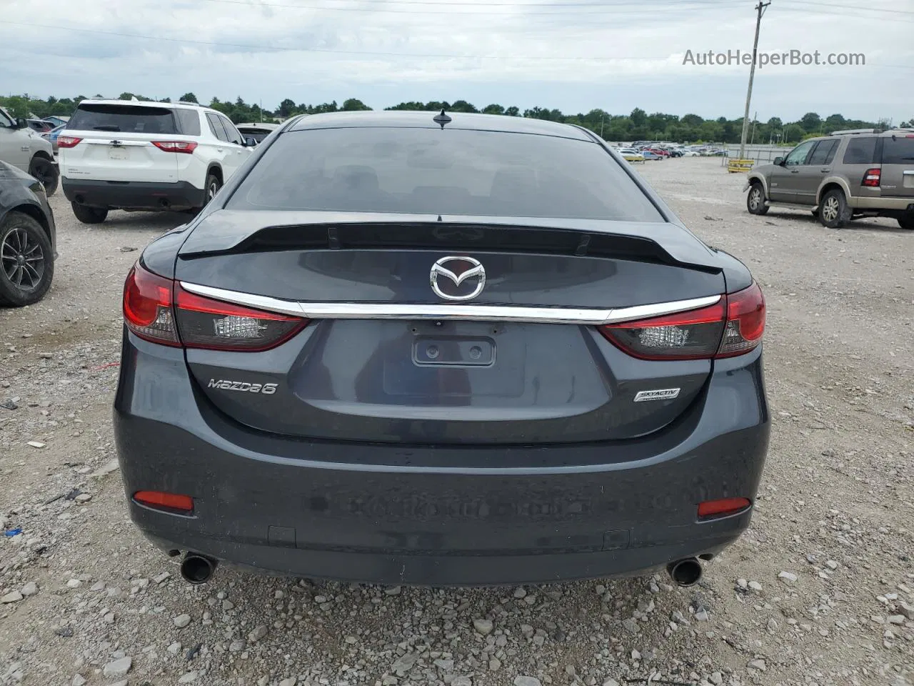 2015 Mazda 6 Touring Charcoal vin: JM1GJ1T53F1213844