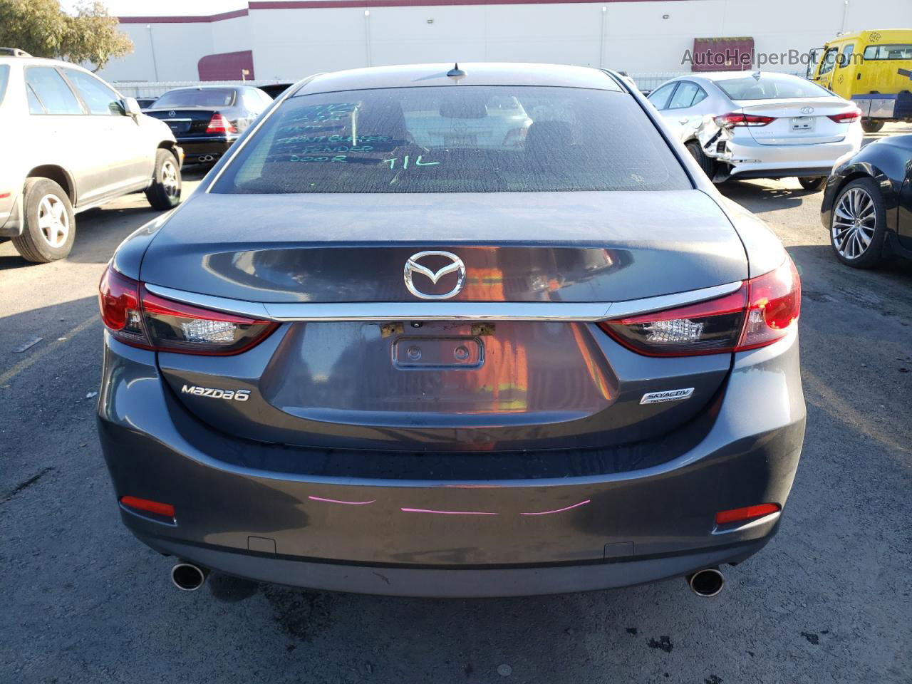 2015 Mazda 6 Touring Gray vin: JM1GJ1T59F1195611