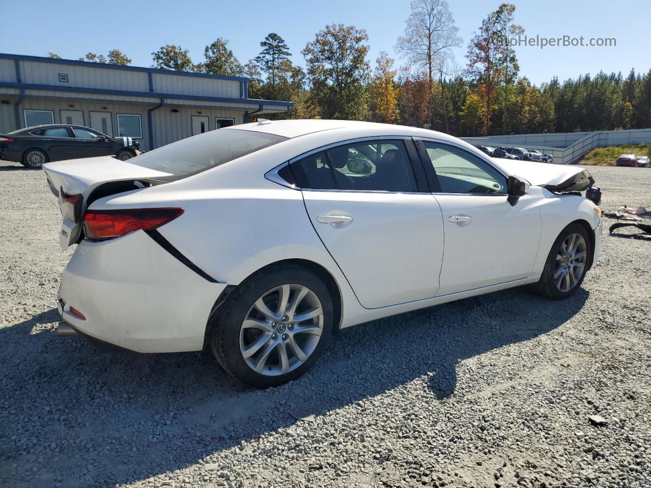 2015 Mazda 6 Touring Белый vin: JM1GJ1T61F1163549