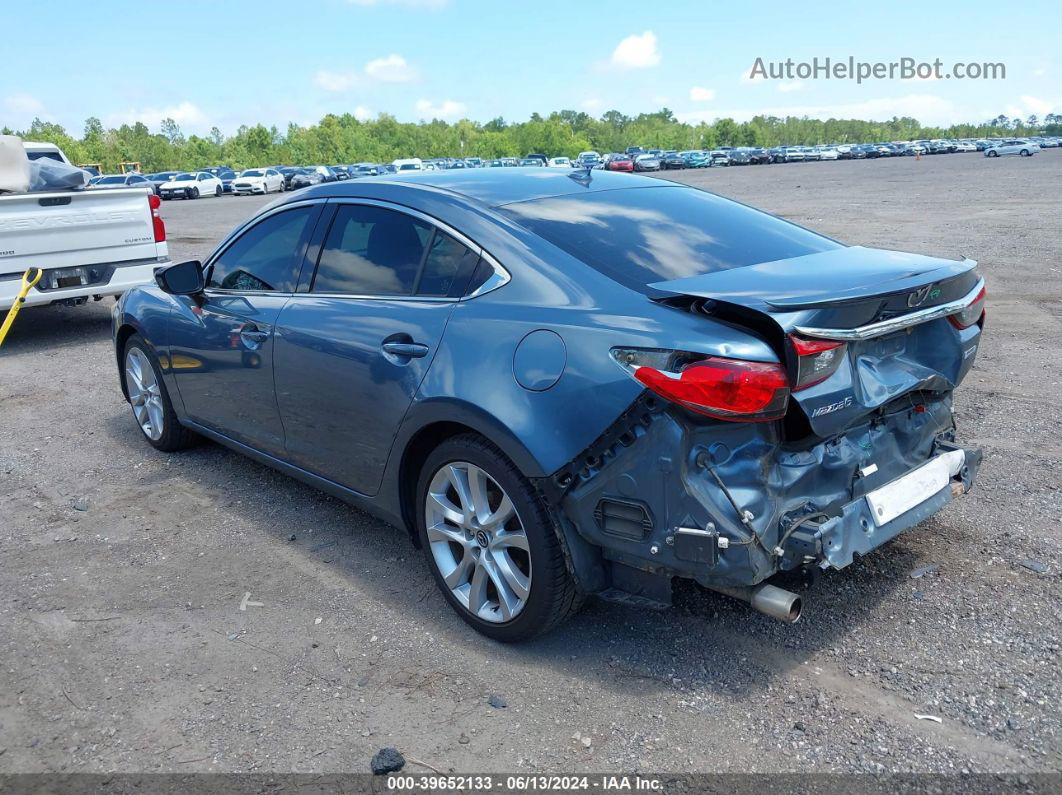 2015 Mazda Mazda6 I Touring Синий vin: JM1GJ1T61F1170369