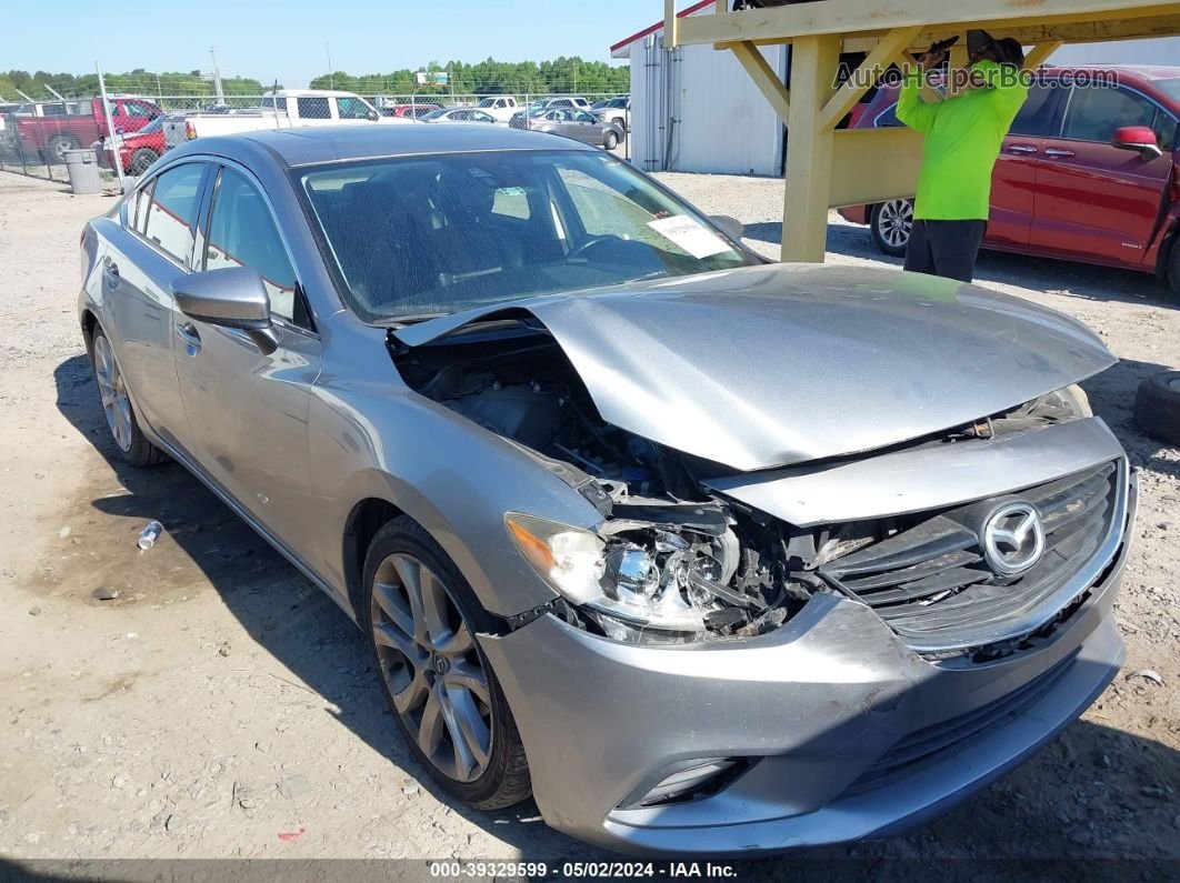 2015 Mazda Mazda6 I Touring Silver vin: JM1GJ1T65F1171976