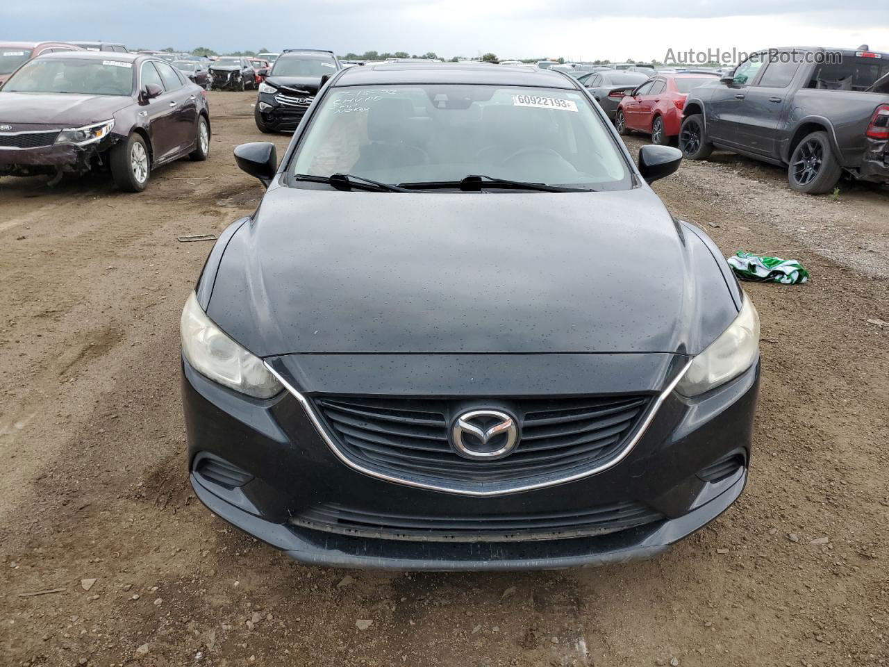 2015 Mazda 6 Touring Black vin: JM1GJ1T69F1171575