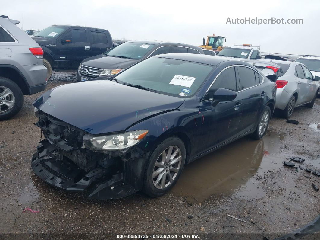 2015 Mazda Mazda6 I Sport Blue vin: JM1GJ1U50F1180333