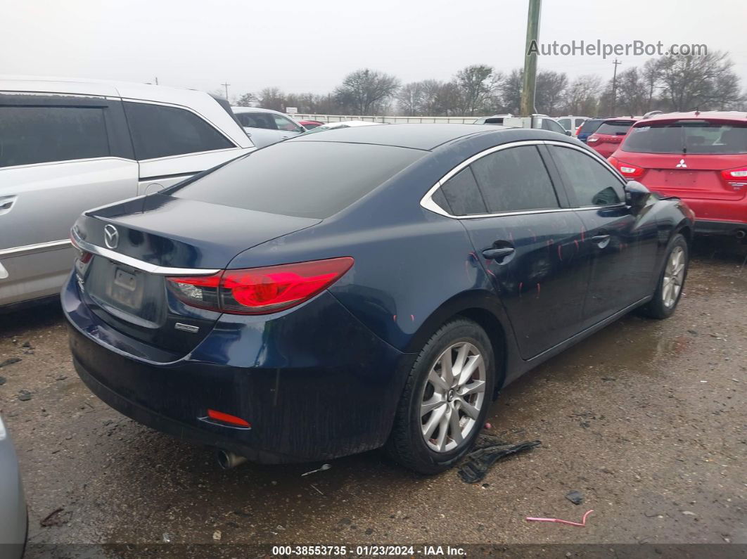 2015 Mazda Mazda6 I Sport Blue vin: JM1GJ1U50F1180333