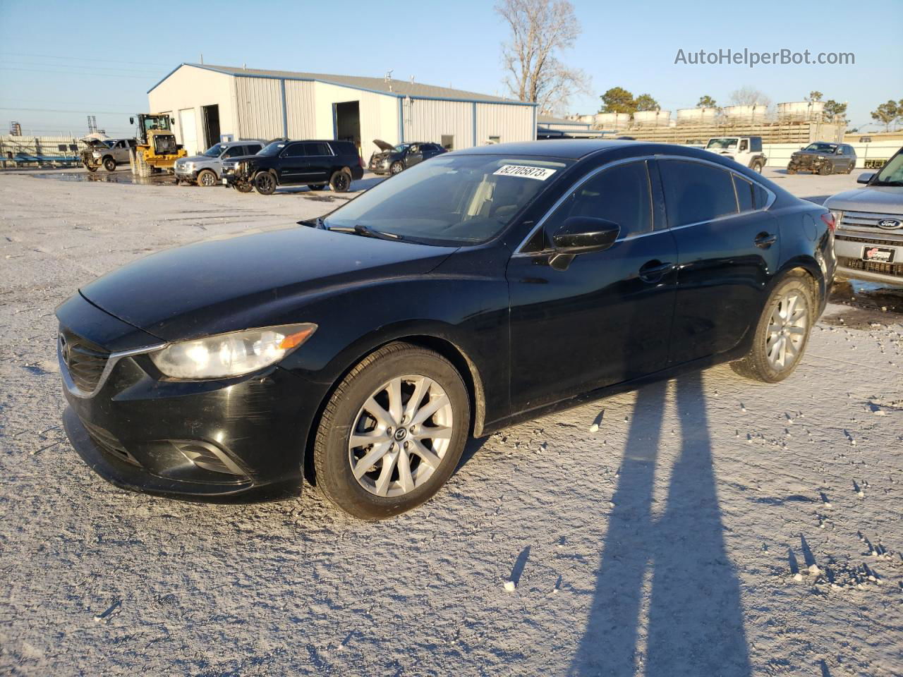 2015 Mazda 6 Sport Black vin: JM1GJ1U50F1211726