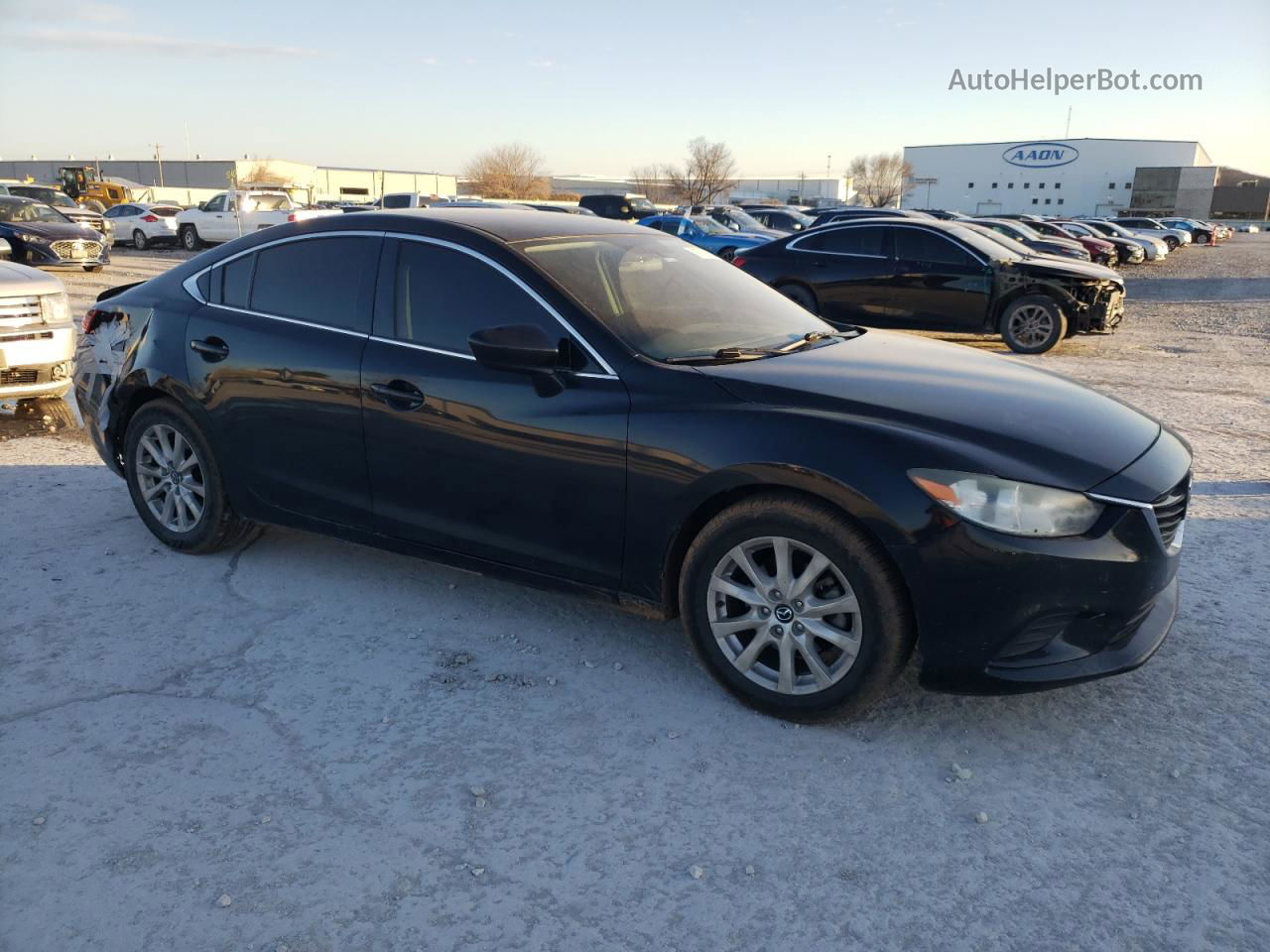 2015 Mazda 6 Sport Black vin: JM1GJ1U50F1211726