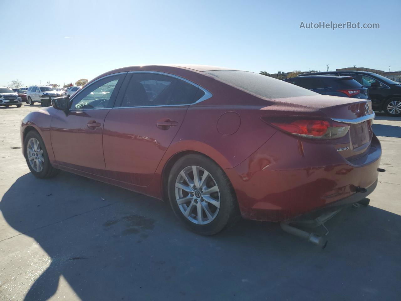 2015 Mazda 6 Sport Red vin: JM1GJ1U50F1216568