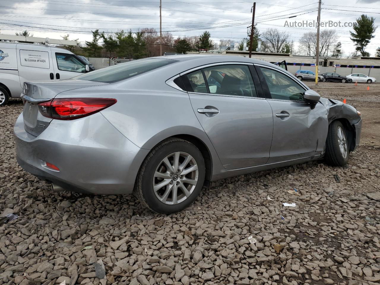 2015 Mazda 6 Sport Silver vin: JM1GJ1U51F1193642