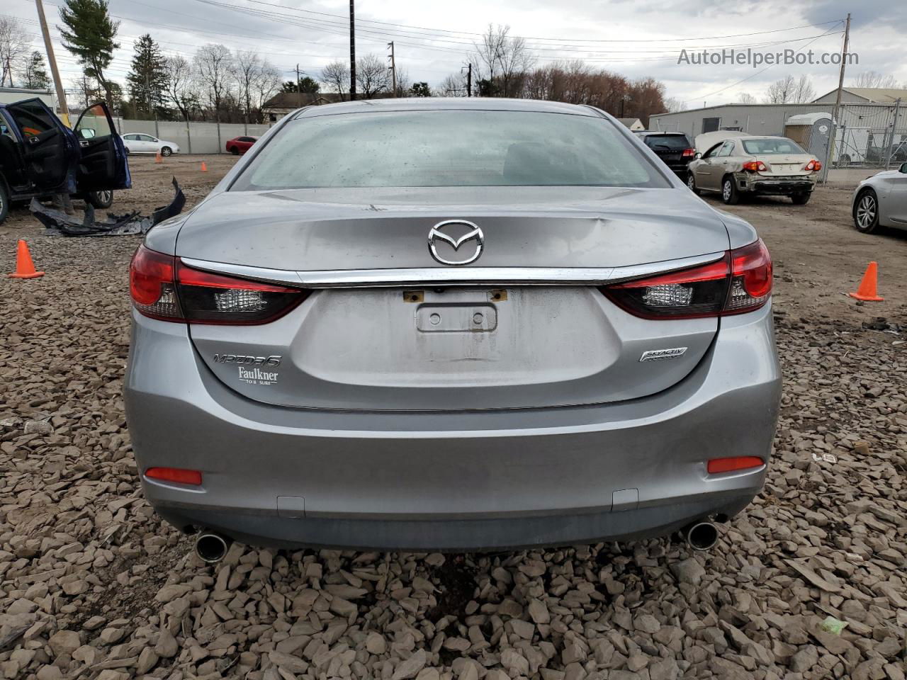 2015 Mazda 6 Sport Серебряный vin: JM1GJ1U51F1193642