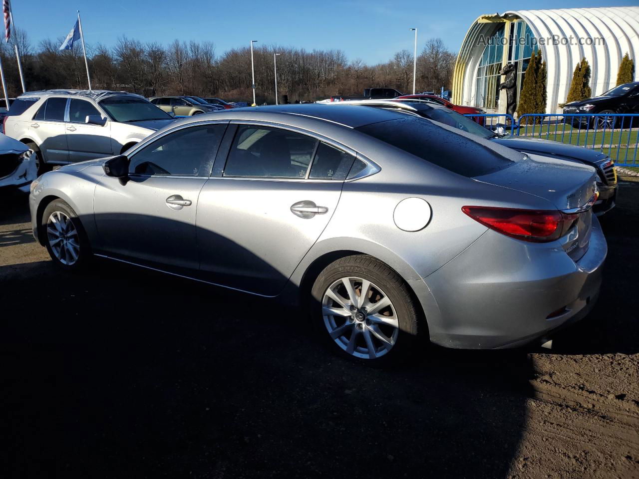 2015 Mazda 6 Sport Gray vin: JM1GJ1U51F1209922