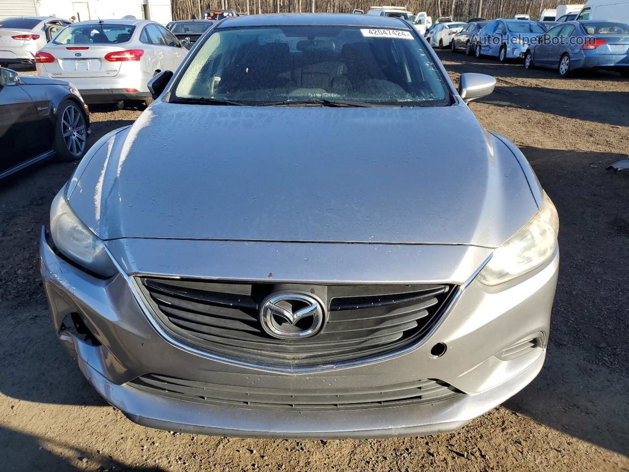 2015 Mazda 6 Sport Gray vin: JM1GJ1U51F1209922