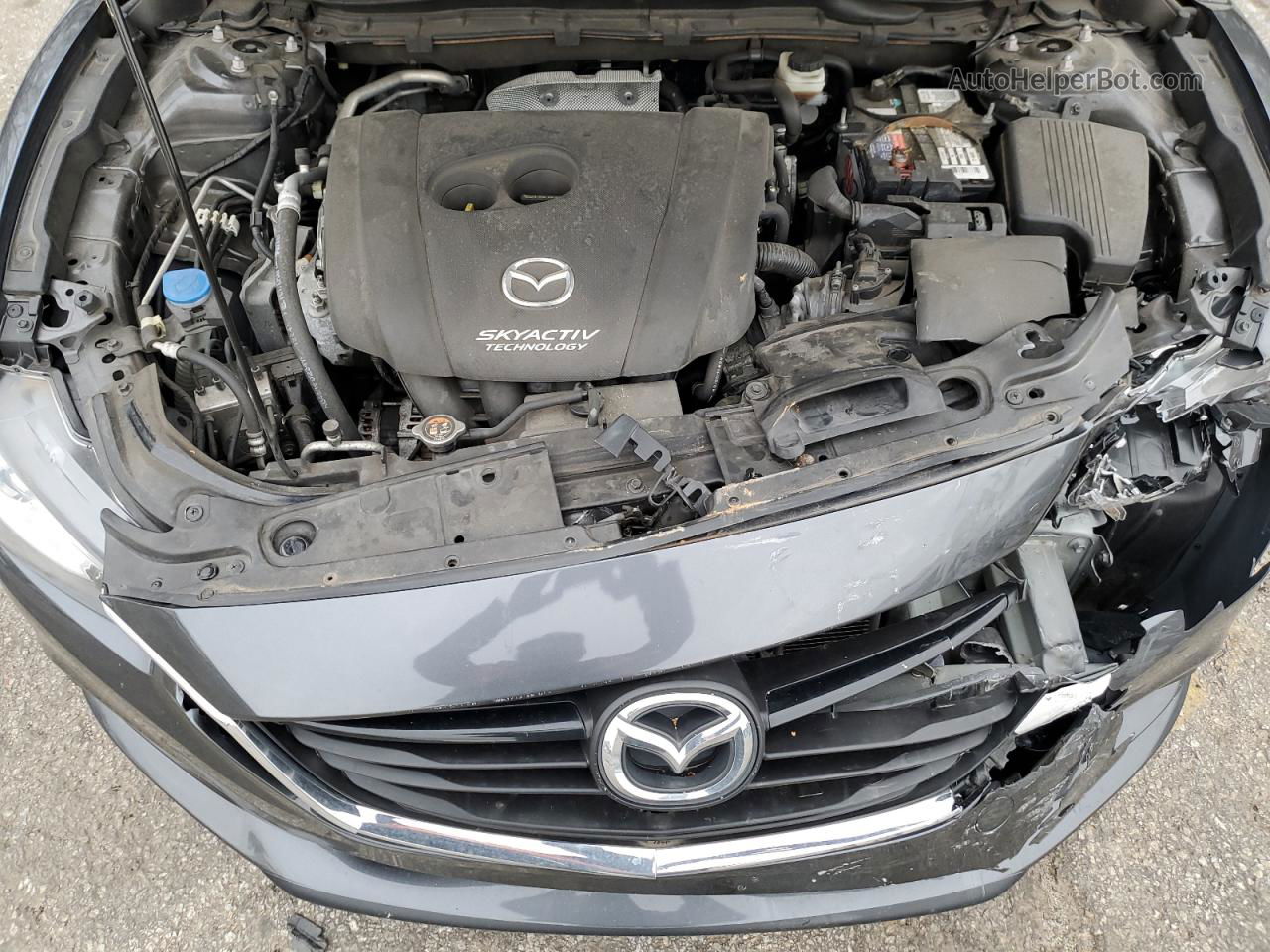 2015 Mazda 6 Sport Charcoal vin: JM1GJ1U51F1212836