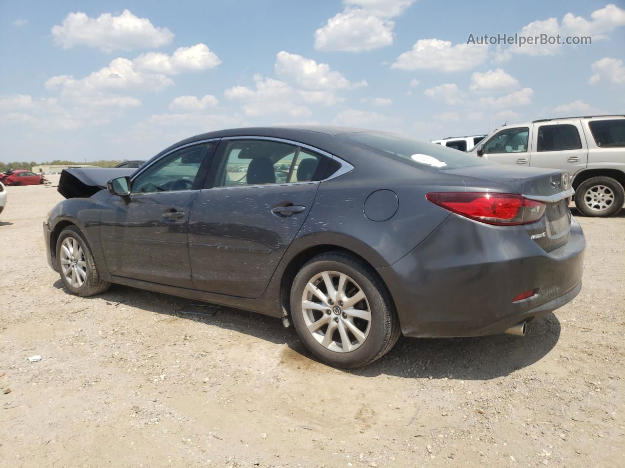 2016 Mazda 6 Sport Gray vin: JM1GJ1U51G1404906