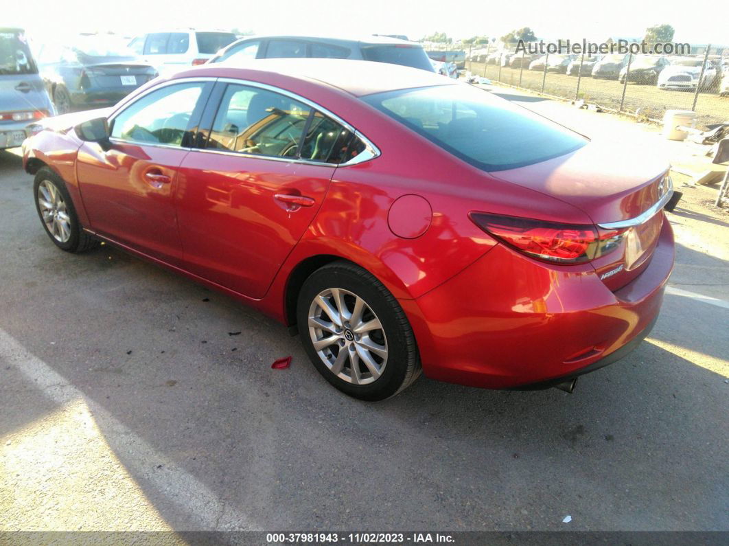 2016 Mazda Mazda6 I Sport Red vin: JM1GJ1U51G1416098