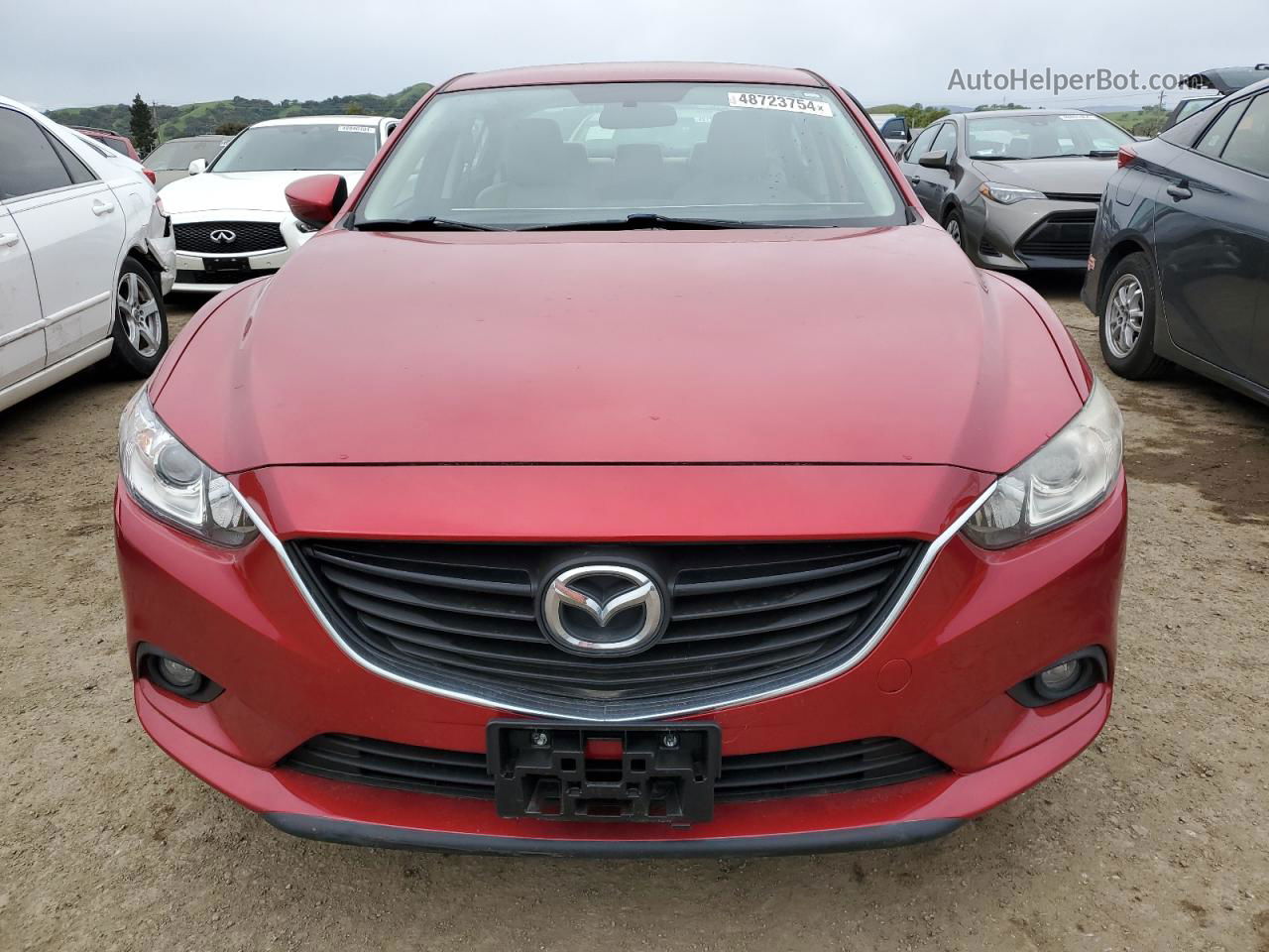 2015 Mazda 6 Sport Red vin: JM1GJ1U52F1204986