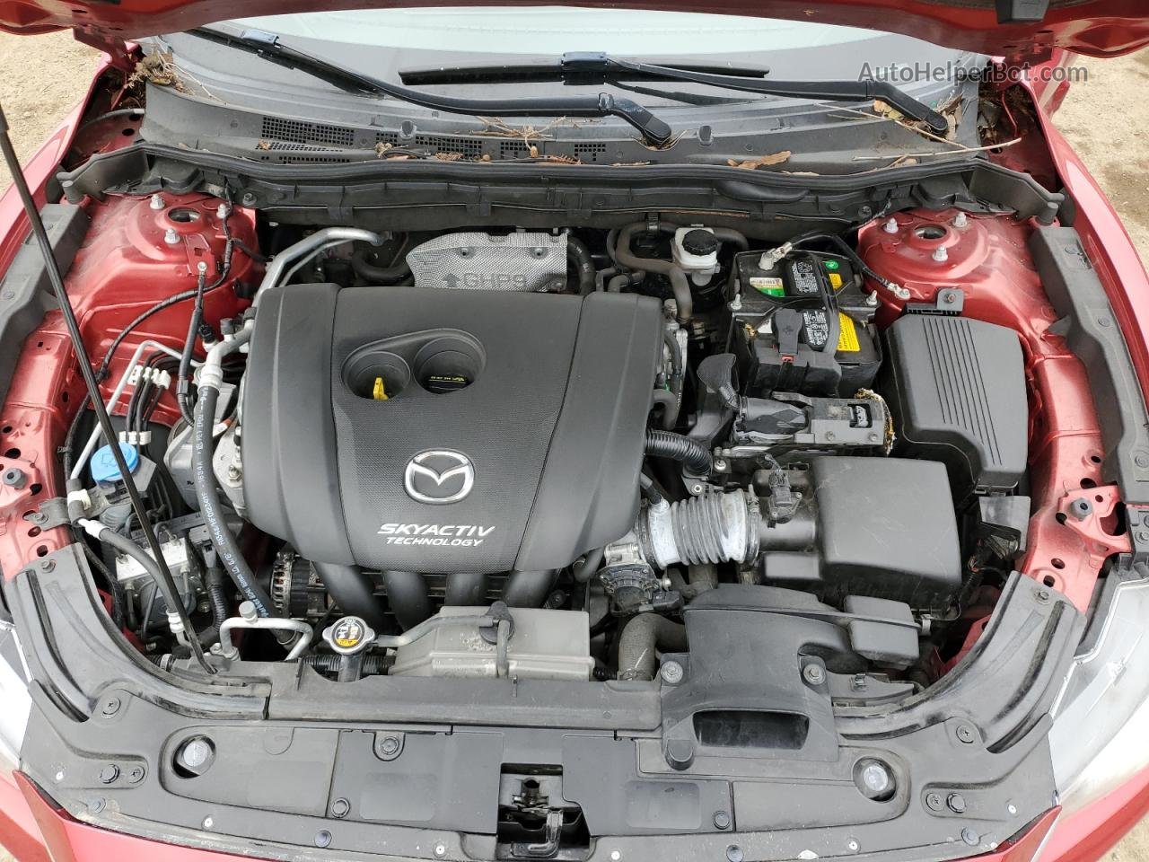 2015 Mazda 6 Sport Red vin: JM1GJ1U52F1204986
