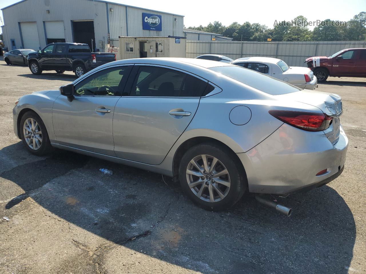 2016 Mazda 6 Sport Silver vin: JM1GJ1U52G1419348