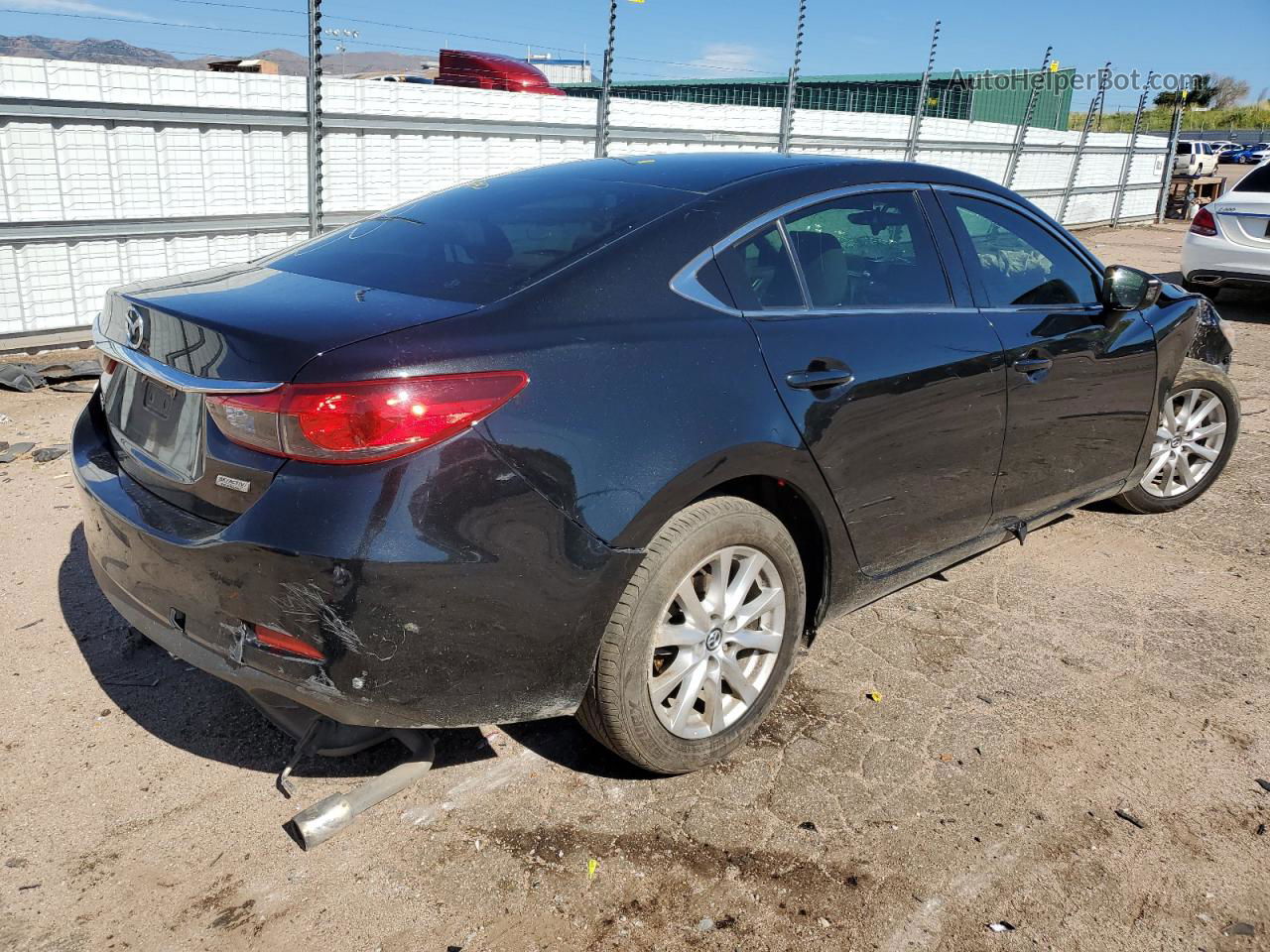 2016 Mazda 6 Sport Черный vin: JM1GJ1U52G1457033