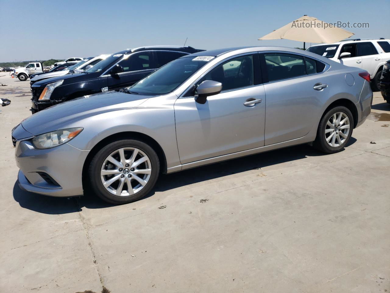 2015 Mazda 6 Sport Silver vin: JM1GJ1U53F1207444