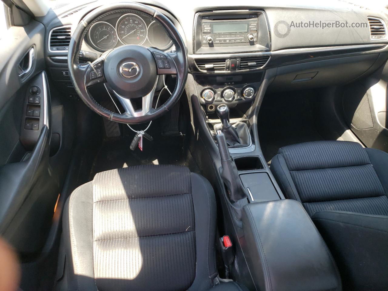 2015 Mazda 6 Sport Серебряный vin: JM1GJ1U53F1207444