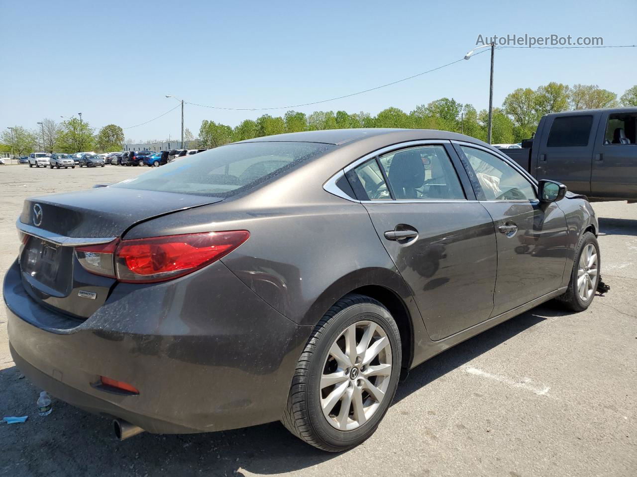 2016 Mazda 6 Sport Charcoal vin: JM1GJ1U53G1424414