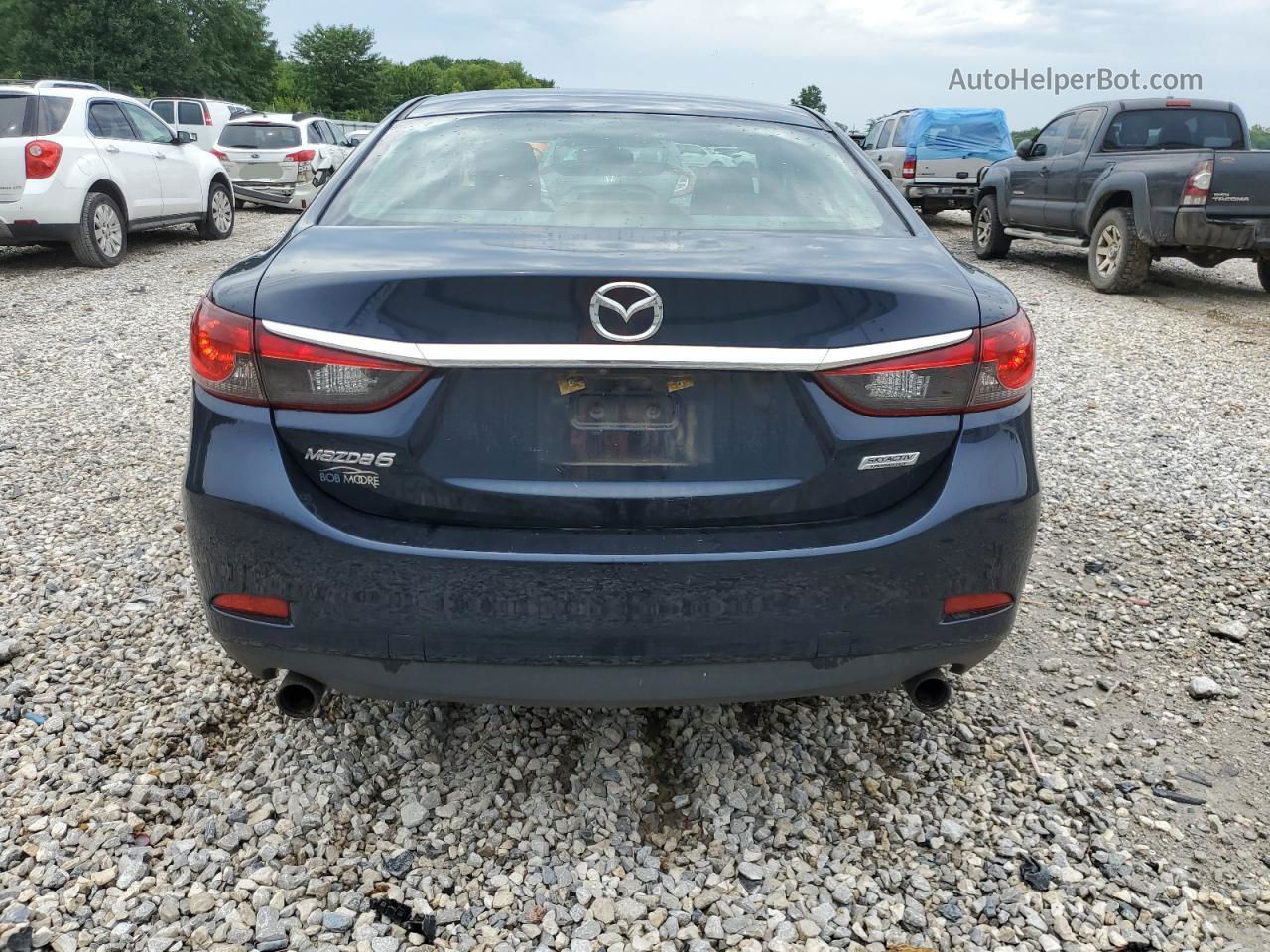 2016 Mazda 6 Sport Blue vin: JM1GJ1U53G1424607