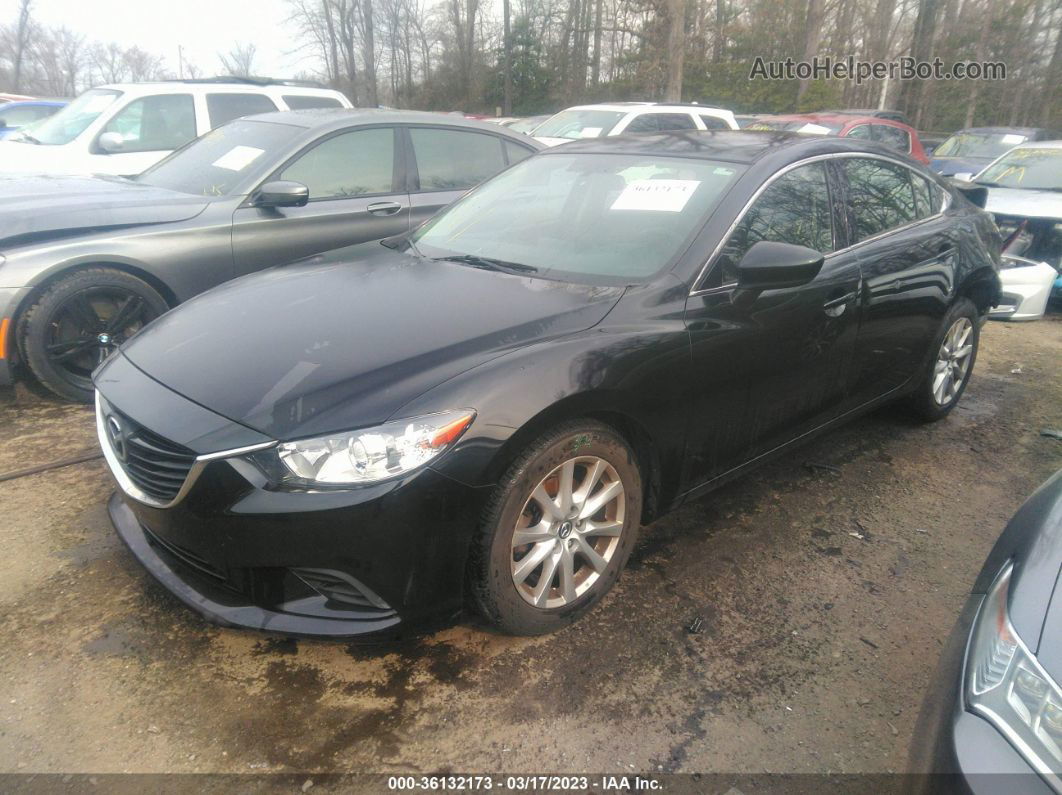 2016 Mazda Mazda6 I Sport Черный vin: JM1GJ1U54G1425698