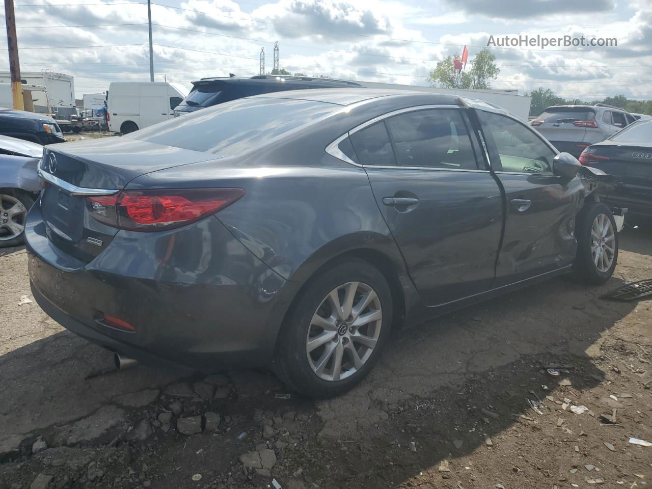 2016 Mazda 6 Sport Black vin: JM1GJ1U54G1430108